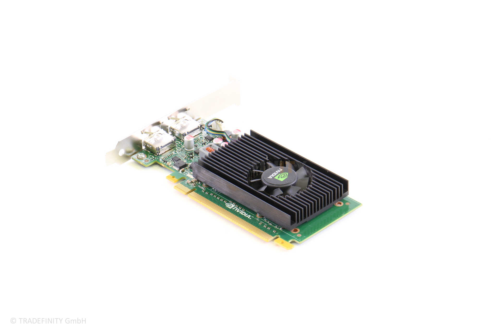 HP NVIDIA Quadro NVS 310 512MB DDR3 PCIe X16 Video Card - Dual DisplayPort To HDMI Adapters Included