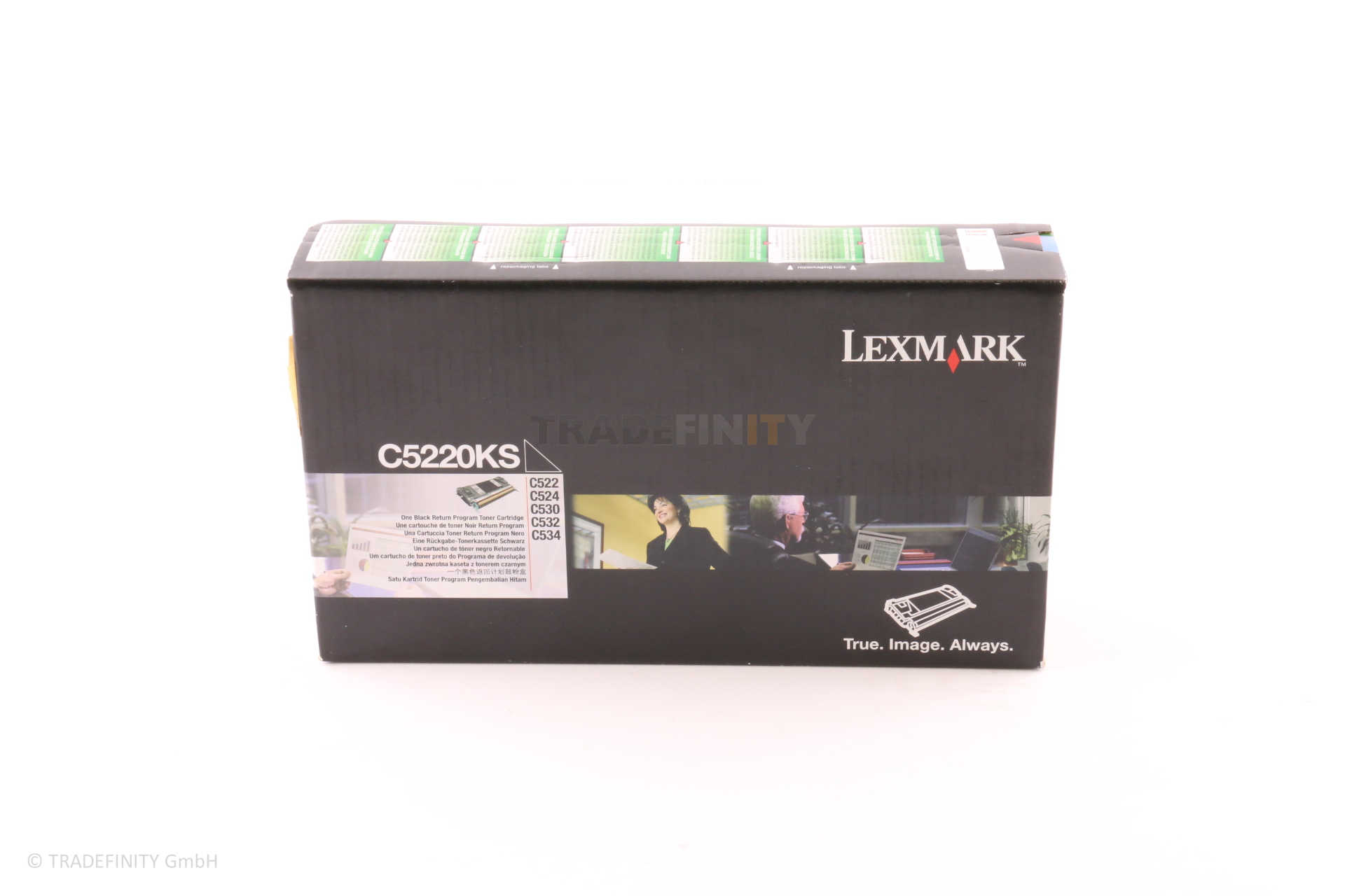 C5220KS - Cartouche laser Lexmark originale noire (4 000 pages)