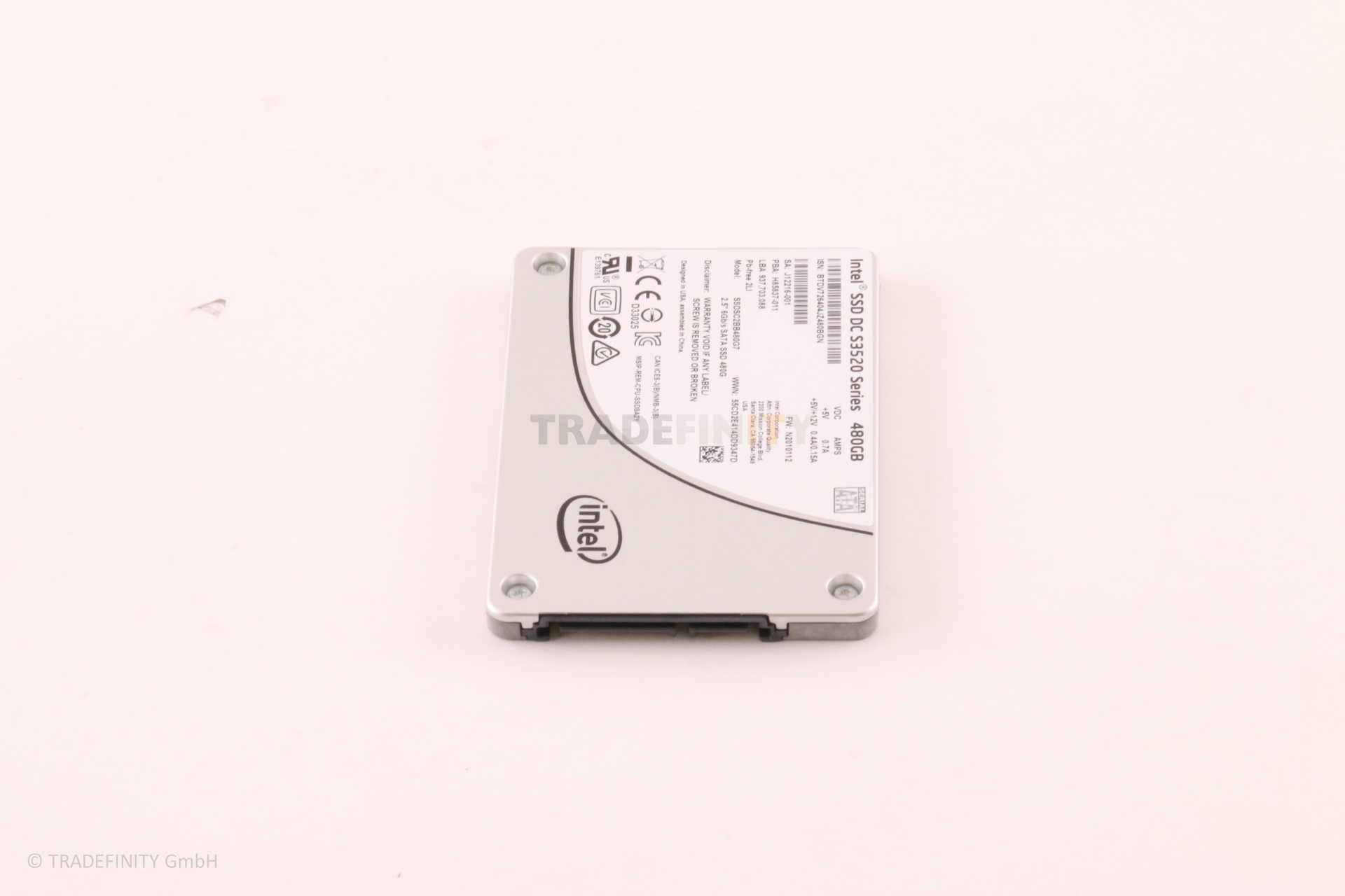 480 GB Solid State Disk (SSD) Drive
