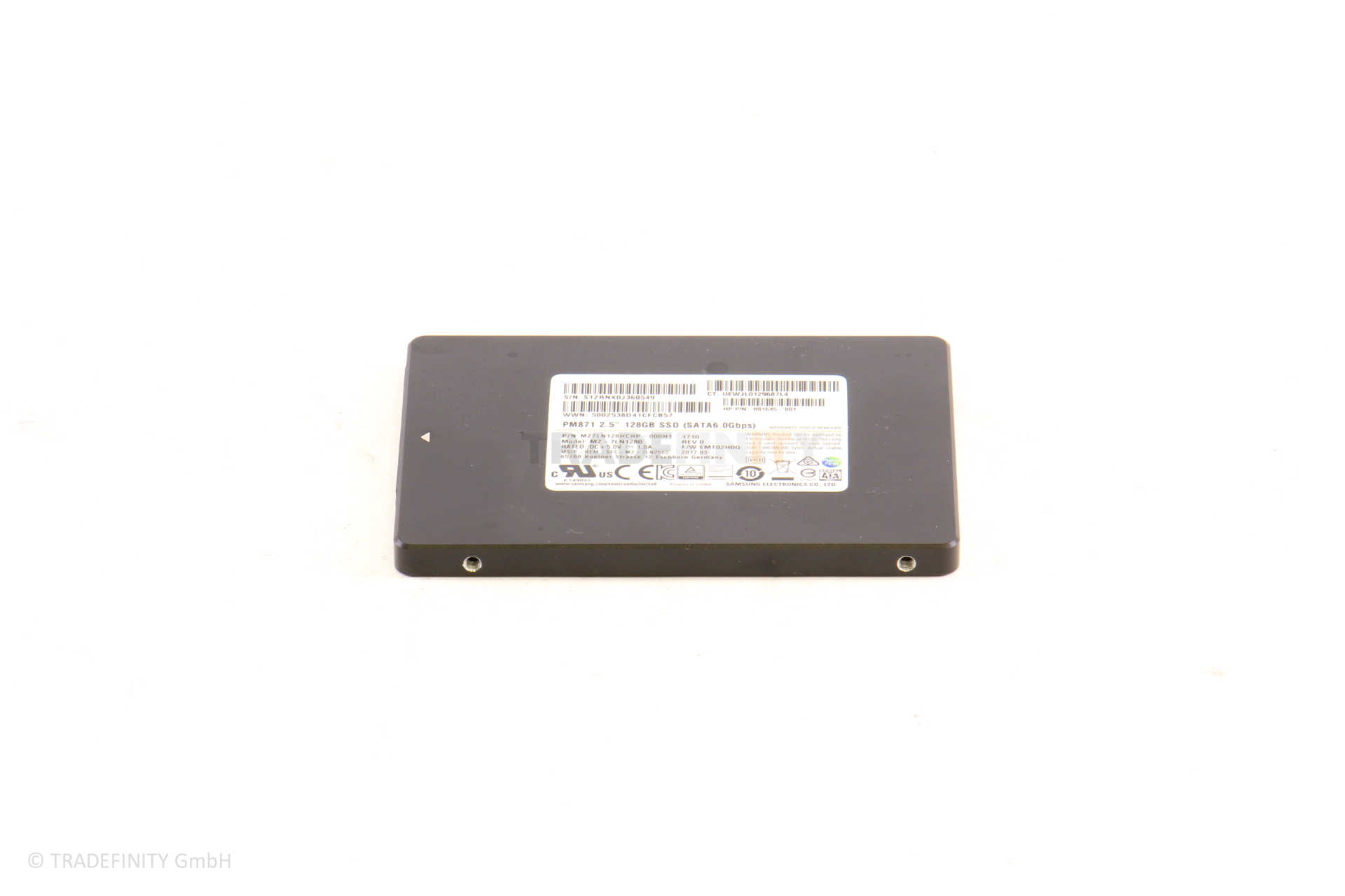 SSD 128Go 2.5 Samsung MZ-7LN1280 MZ7LN128HCHP-000H1 801645-001